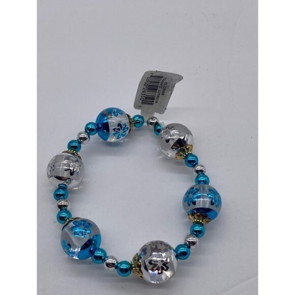 Christmas Ornament Snow Flakes Bracelet - Picture 7 of 9